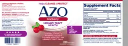 Label for Cranberry
