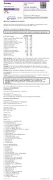 Label for Prenatal Vitamins Plus Low Iron Multi Strength