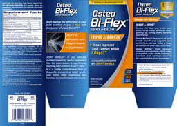 Label for Osteo Bi-Flex Triple Strength