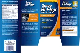 Label for Osteo Bi-Flex Triple Strength