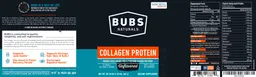 Label for Collagen Protein Unflavored