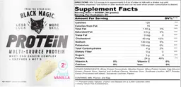 Label for Protein French Vanilla