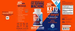 Label for Keto Weight Loss + Charged