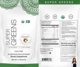 Label for Super Greens