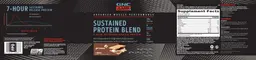 Label for Sustained Protein Blend Girl Scouts S'mores