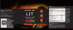 Label for LIT Dragon Fruit