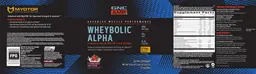 Label for Wheybolic Alpha Strawberries and Cream