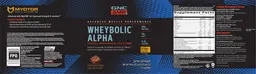 Label for Wheybolic Alpha Chocolate Fudge