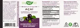 Label for Acai