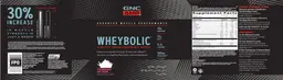 Label for Wheybolic Strawberries and Cream