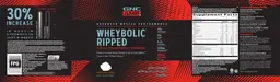 Label for Wheybolic Ripped Chocolate Fudge