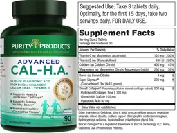 Label for Advanced Cal-H.A.