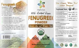 Label for Fenugreek Powder