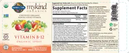 Vitamin B-12 Organic Spray Raspberry