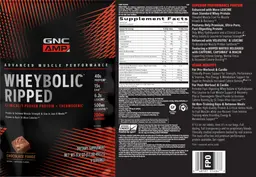 Label for Wheybolic Ripped Chocolate Fudge
