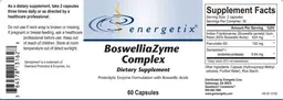 Label for BoswelliaZyme Complex
