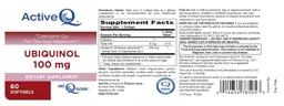 Label for Active-Q Ubiquinol 100 mg