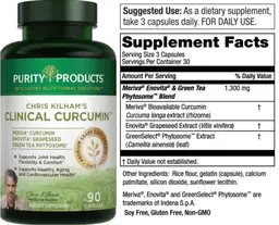 Label for Chris Kilham's Clinical Curcumin