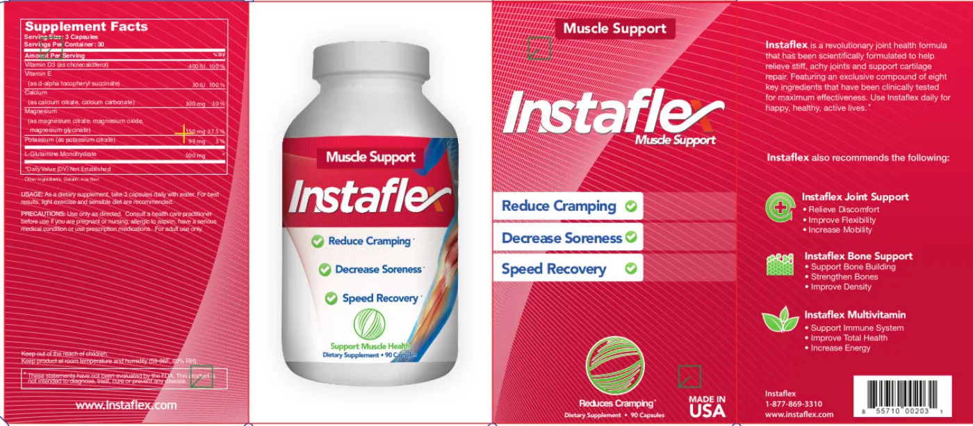 Label for Muscle Support