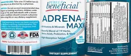 Label for Adrena-Maxx