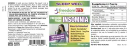 Label for Sleep Well