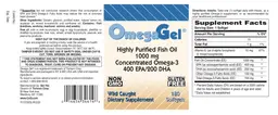Label for Omega Gel