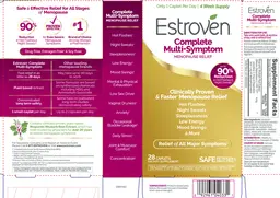 Label for Complete Multi-Symptom Menopause Relief