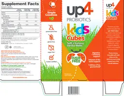 Label for Kids Cubes Soft + Yummy Vanilla Melts