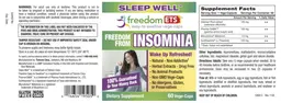 Label for Sleep Well