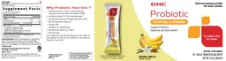 Label for Probiotic Popping Powder Banana Vanilla