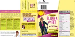 Label for Flush & Be Fit