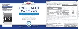 Label for Eye Health Formula