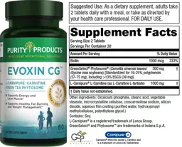 Label for Evoxin CG