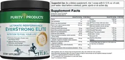Label for Ultimate Performance EverStrong Elite