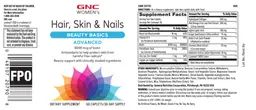 Label for Hair, Skin & Nails