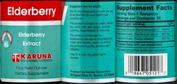 Label for Elderberry