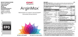 Label for ArginMax