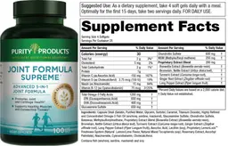 Label for Joint Formula Supreme