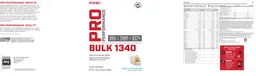 Label for Bulk 1340 Vanilla Ice Cream