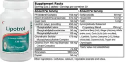 Label for Lipotrol