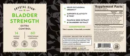 Label for Bladder Strength