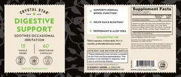 Label for Digestive Support