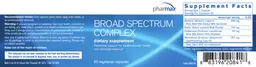 Label for Broad Spectrum Complex
