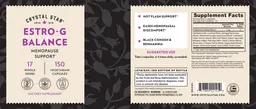 Label for Estro-G Balance