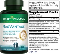Label for MagVantage