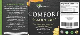 Label for Comfort Guard X24
