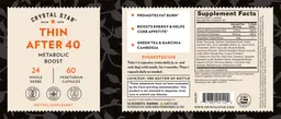 Label for Thin After 40