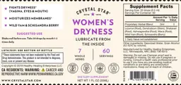 Label for Women's Dryness
