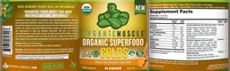 Label for Organic Superfood Golds Vanilla Chai