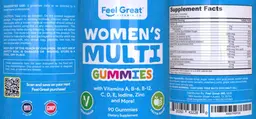 Label for Women's Multi Gummies